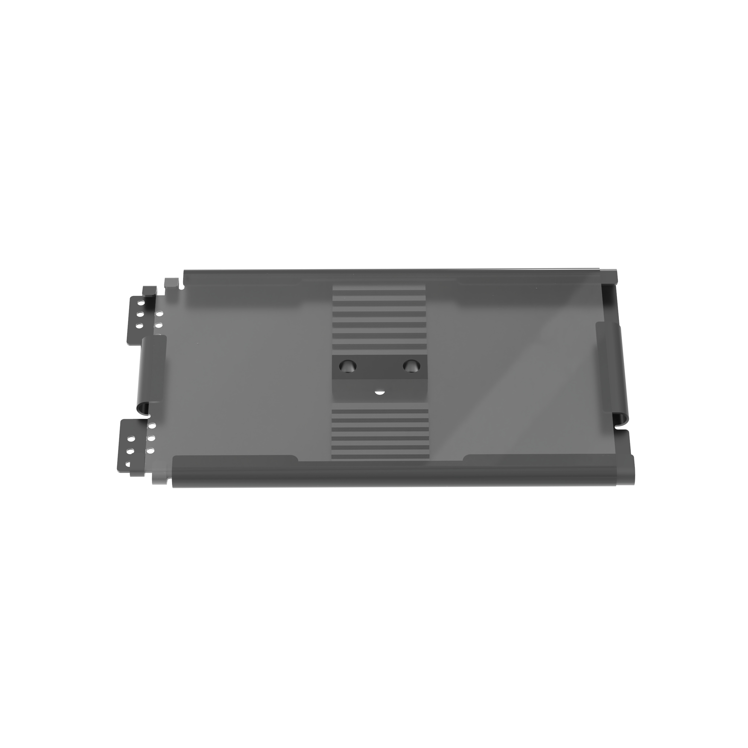 Panduit FST6 Opticom® FST6 4RU Fiber Splice Tray Kit, 12 Fusion/Mechanical Splice, 7.9 in L, Metal, For Use With FMT, FWME4 and FWME8 Series Enclosure