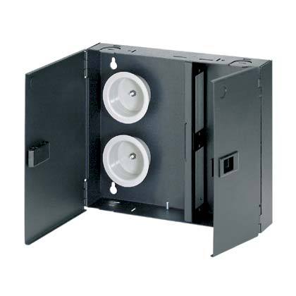 Panduit FWME2 Opticom® FWME2 Loaded Fiber Optic Enclosure