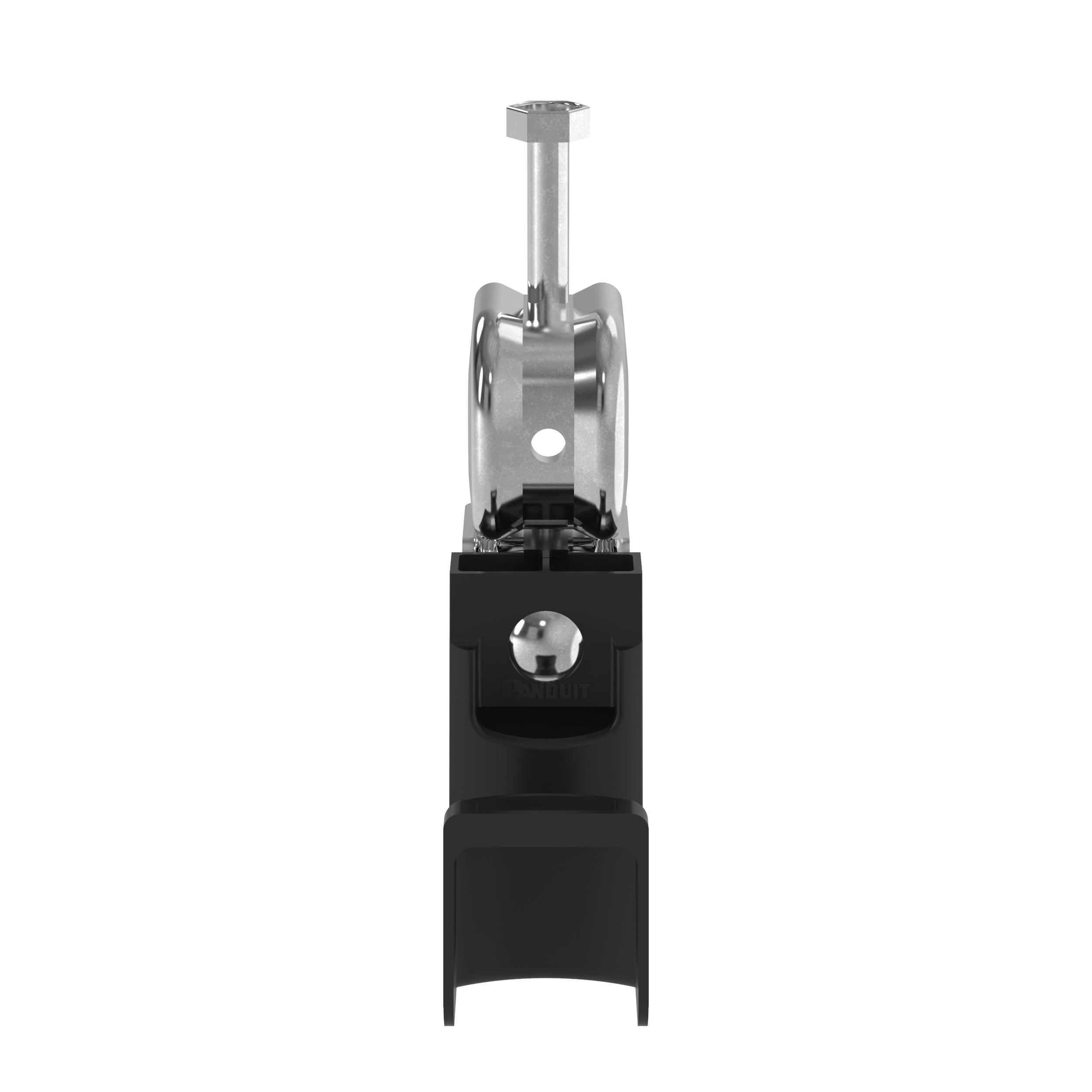 Panduit JP75SBC50RB-L20 J-ProTM StrongHoldTM JP75SBC50RB-L20 J-Hook, 15 lb Load, Fastened Mount, Metal/Nylon 6.6