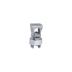 Panduit SBA4-C Dual Rated Split Bolt Mechanical Connector, 10 to 4 AWG Solid/Stranded Aluminum/Copper Conductor, Aluminum