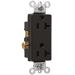 Pass & Seymour 26342-BK - Straight Blade Receptacles