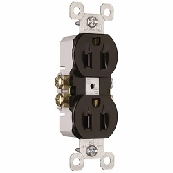 Pass & Seymour 3232-BK - Straight Blade Receptacles