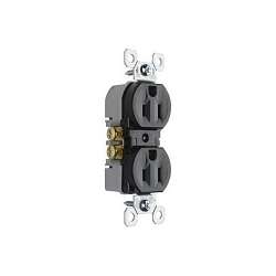 Pass & Seymour 3232-TRBK - Straight Blade Receptacles