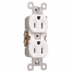 Pass & Seymour 3232-W - Straight Blade Receptacles