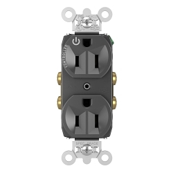 Pass & Seymour 5262CH-BK - Straight Blade Receptacles