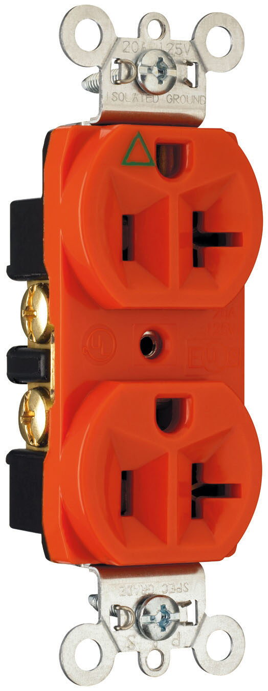 Pass & Seymour IG5362-RED - Straight Blade Receptacles