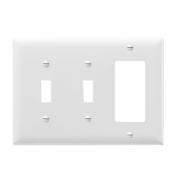 Pass & Seymour TP226-W - Combination Wallplates
