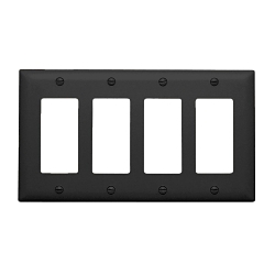 Pass & Seymour TP264-BK - Combination Wallplates
