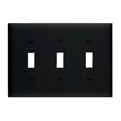 Pass & Seymour TP3-BK - Combination Wallplates