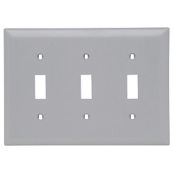 Pass & Seymour TP3-GRY - Combination Wallplates