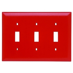 Pass & Seymour TP3-RED - Combination Wallplates