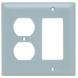 Pass & Seymour TP826-GRY - Combination Wallplates