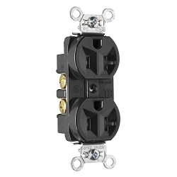 Pass & Seymour TR5362-BK - Straight Blade Receptacles