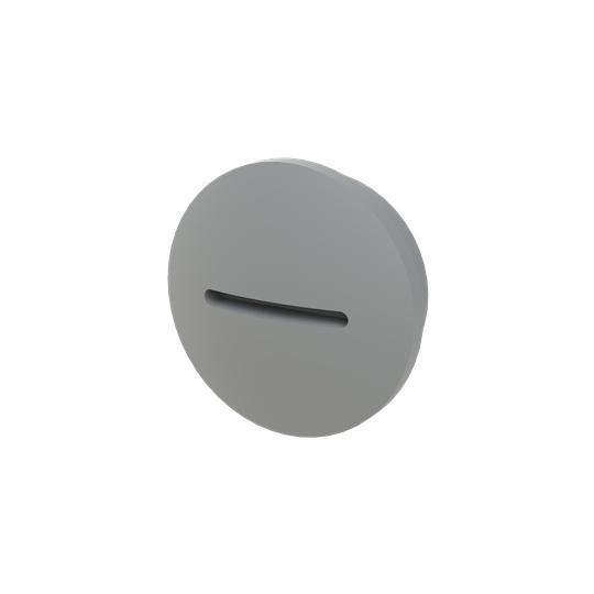 PMA 514-M20 Plug Screw, -40 to 100 deg C Temperature Rating, Nylon 6/Polyamide, Gray