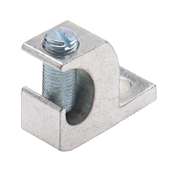 Polaris GLA-0 GLA Dual Rated Lay-In Lug, 8 to 1/0 AWG Aluminum/Copper Conductor, 1/4 in Stud, 1 Bolt Holes
