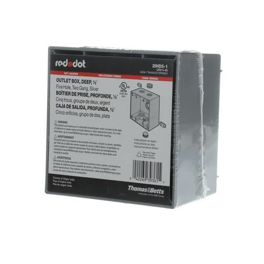 Red Dot 2IHD5-1 - Weatherproof Device/Outlet Boxes