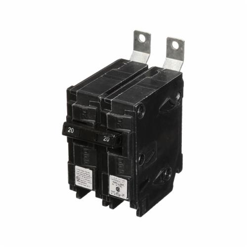 Siemens B220R Type BL Molded Case Circuit Breaker, 240 V AC, 20 A, 10 kA Interrupt, 2 Poles, Thermal Magnetic Trip
