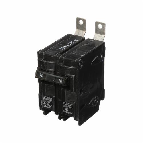 Siemens B270 Type BL Molded Case Circuit Breaker, 120/240 V AC, 70 A, 10 kA Interrupt, 2 Poles, Thermal Magnetic Trip