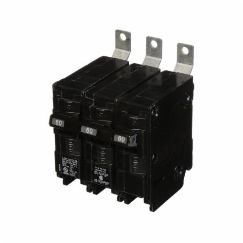 Siemens B360HH Type HBL Low Voltage Molded Case Circuit Breaker, 240 V AC, 60 A, 65 kA Interrupt, 3 Poles, Thermal Magnetic Trip