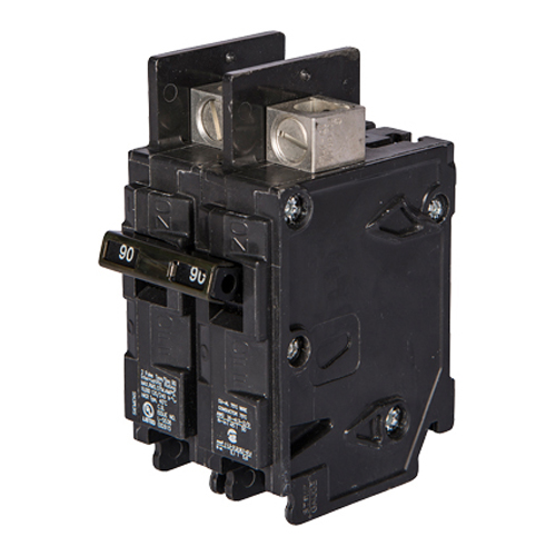 Siemens BQ2B060H Type BQ Low Voltage Molded Case Circuit Breaker With Insta Wire, 120/240 V AC, 60 A, 22 kA Interrupt, 2 Poles, Thermal Magnetic Trip