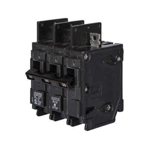 Siemens BQ3B020 Type BQ Low Voltage Molded Case Circuit Breaker, 240 V AC, 20 A, 10 kA Interrupt, 3 Poles, Thermal Magnetic Trip