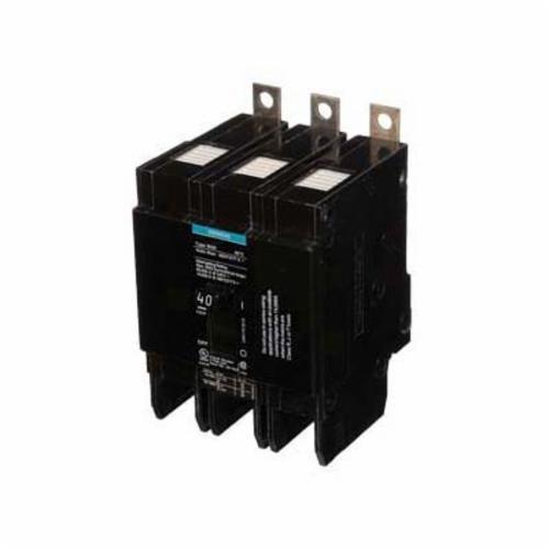 Siemens BQD340 Type BQD Molded Case Circuit Breaker, 277/480 V AC, 40 A, 14 kA Interrupt, 3 Poles, Thermal Magnetic Trip