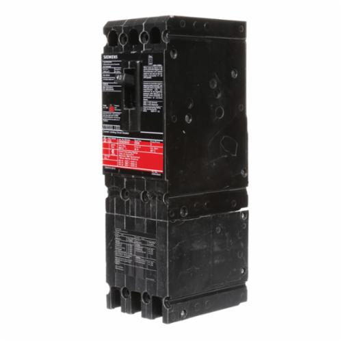 Siemens CED63B040 SentronTM CED63B040 Type CED6 Current Limiting Fuseless Low Voltage Molded Case Circuit Breaker, 600 V AC/500 V DC, 40 A, 100 kA Interrupt, 3 Poles, Thermal Magnetic Trip