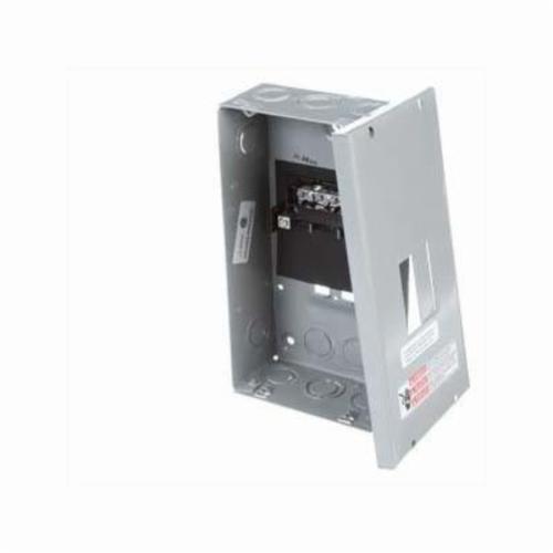 Siemens E0204ML1060S EQ® E0204ML1060S 1-Phase 3-Wire Circuit Breaker Enclosure, 5 in W x 4-1/4 in D x 8 in H, NEMA 1, Aluminum