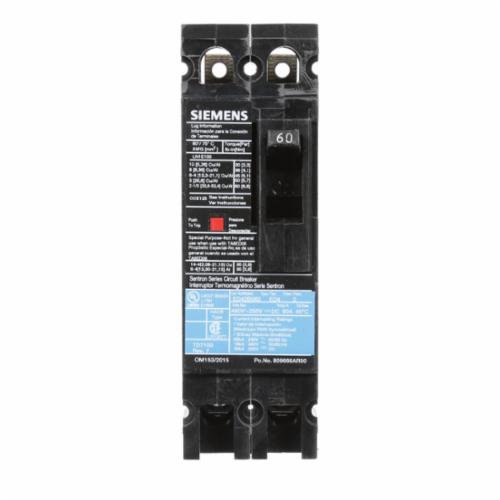 Siemens ED42B060 - Molded Case Circuit Breakers