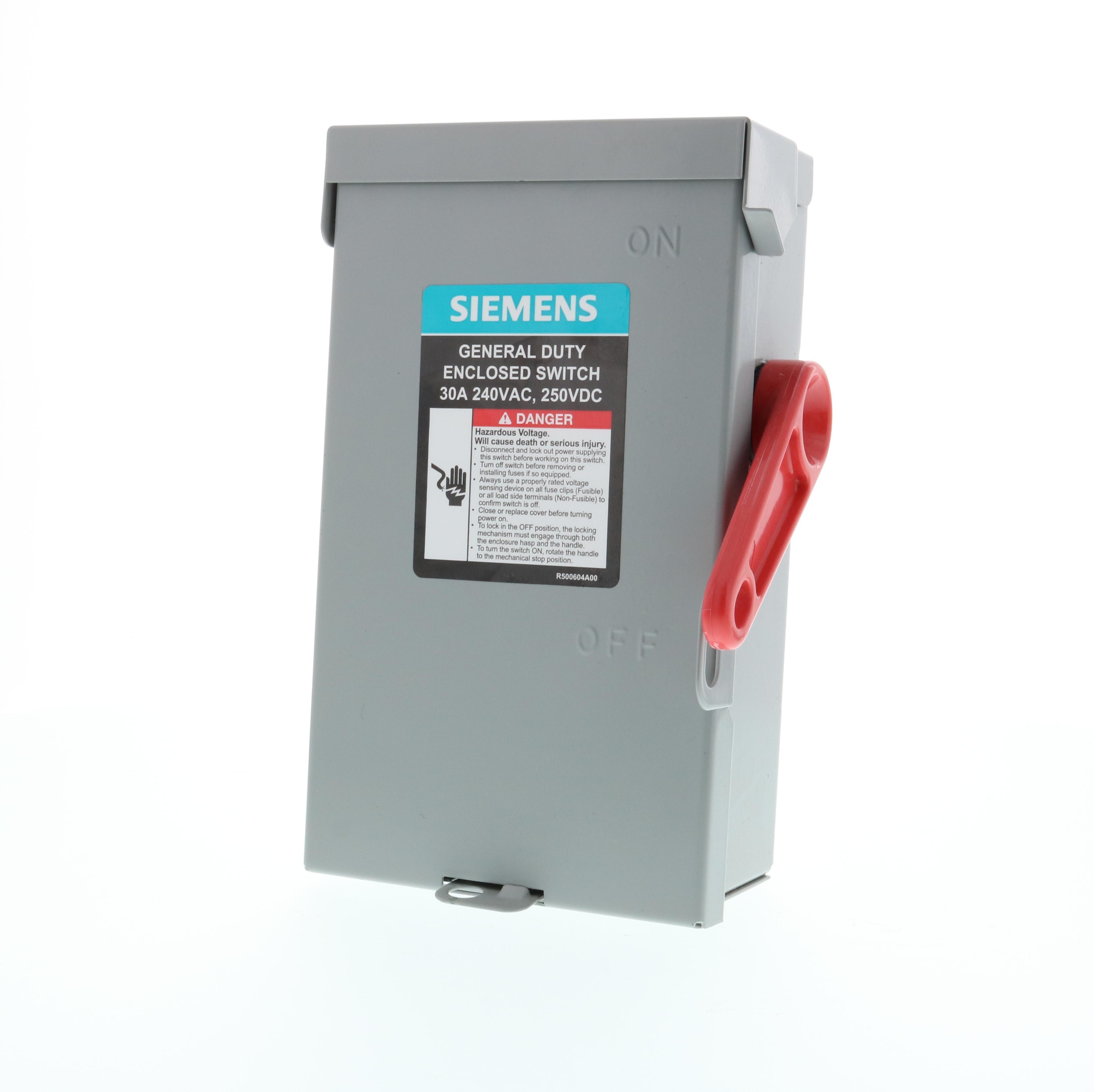 Siemens GF321NA - Switches