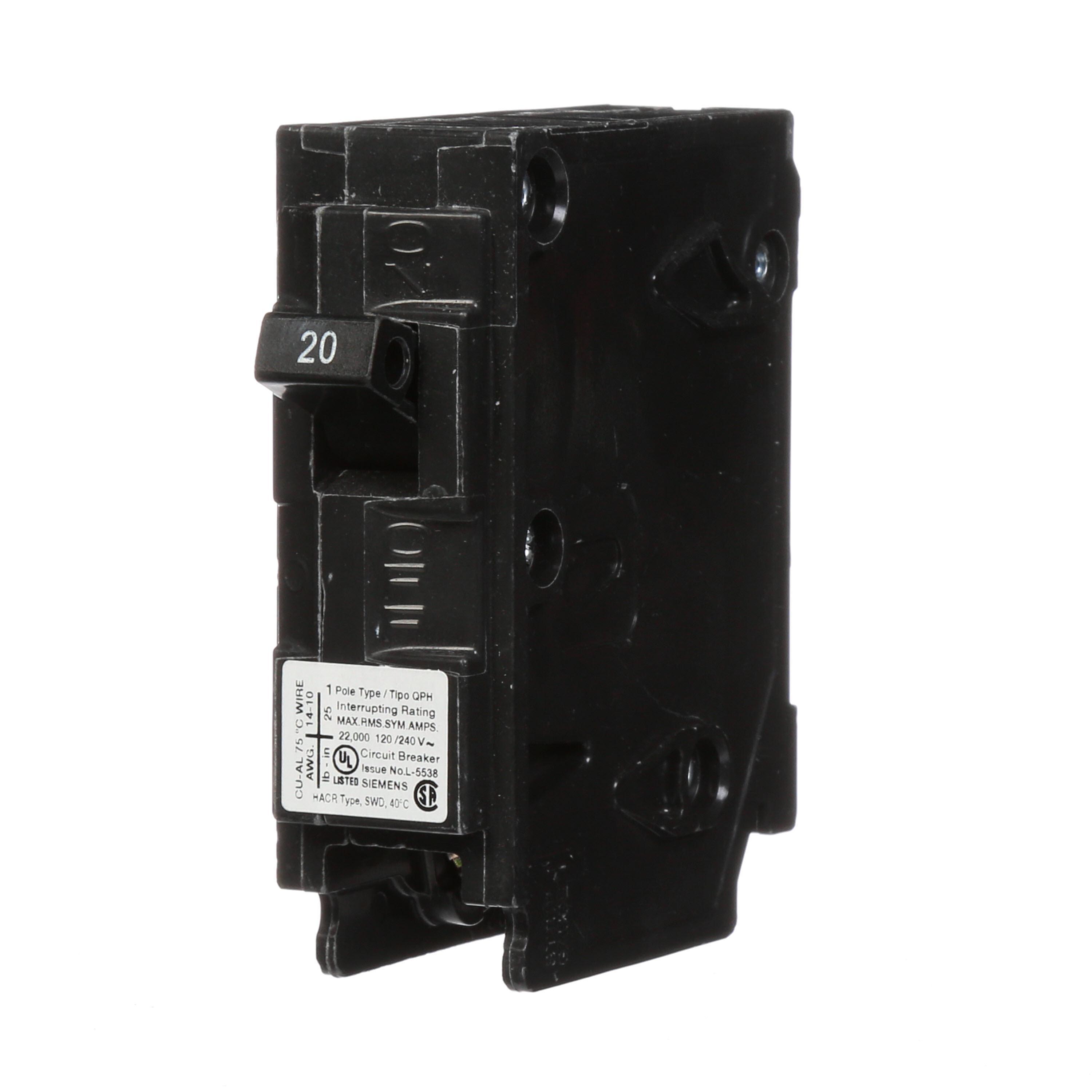 Siemens Q120H - Molded Case Circuit Breakers