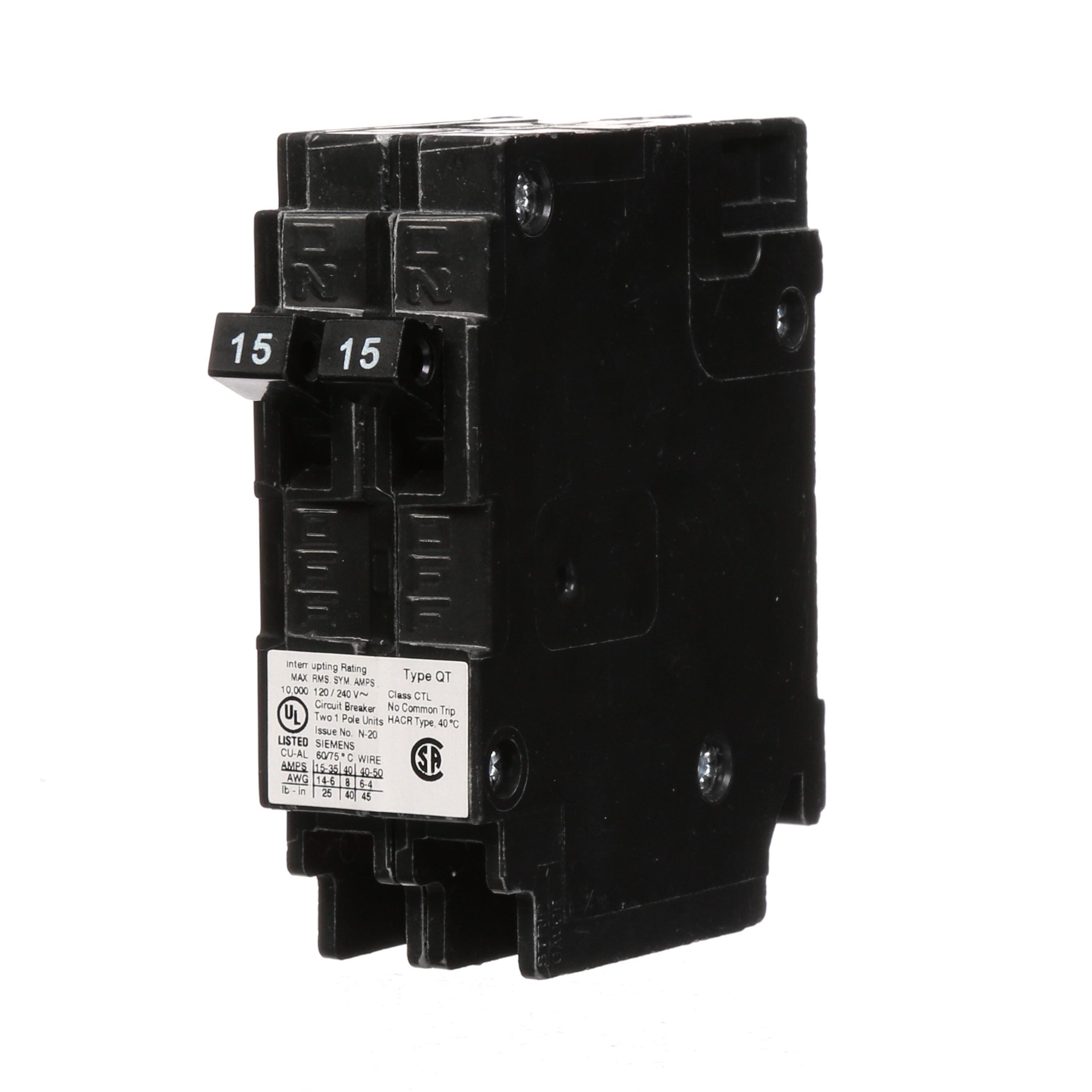 Siemens Q1515 - Molded Case Circuit Breakers