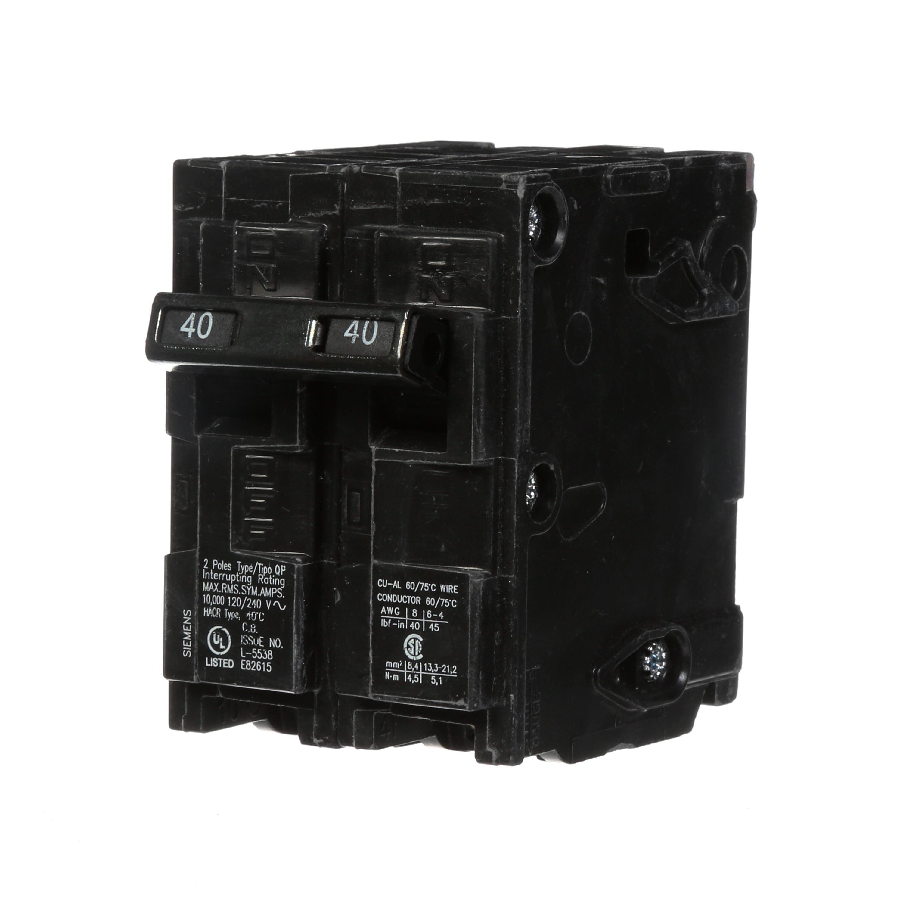 Siemens Q240 - Molded Case Circuit Breakers