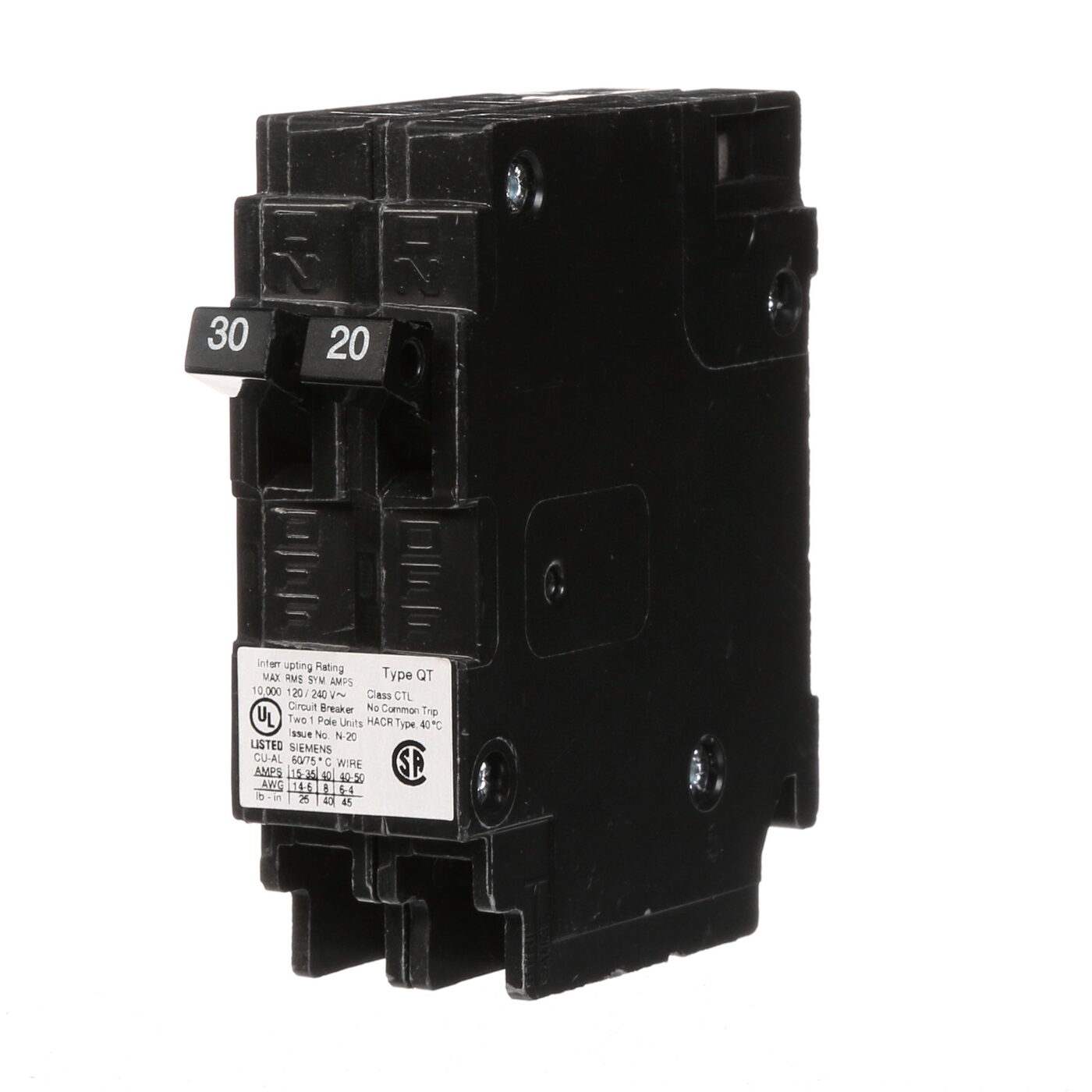 Siemens Q3020 - Molded Case Circuit Breakers