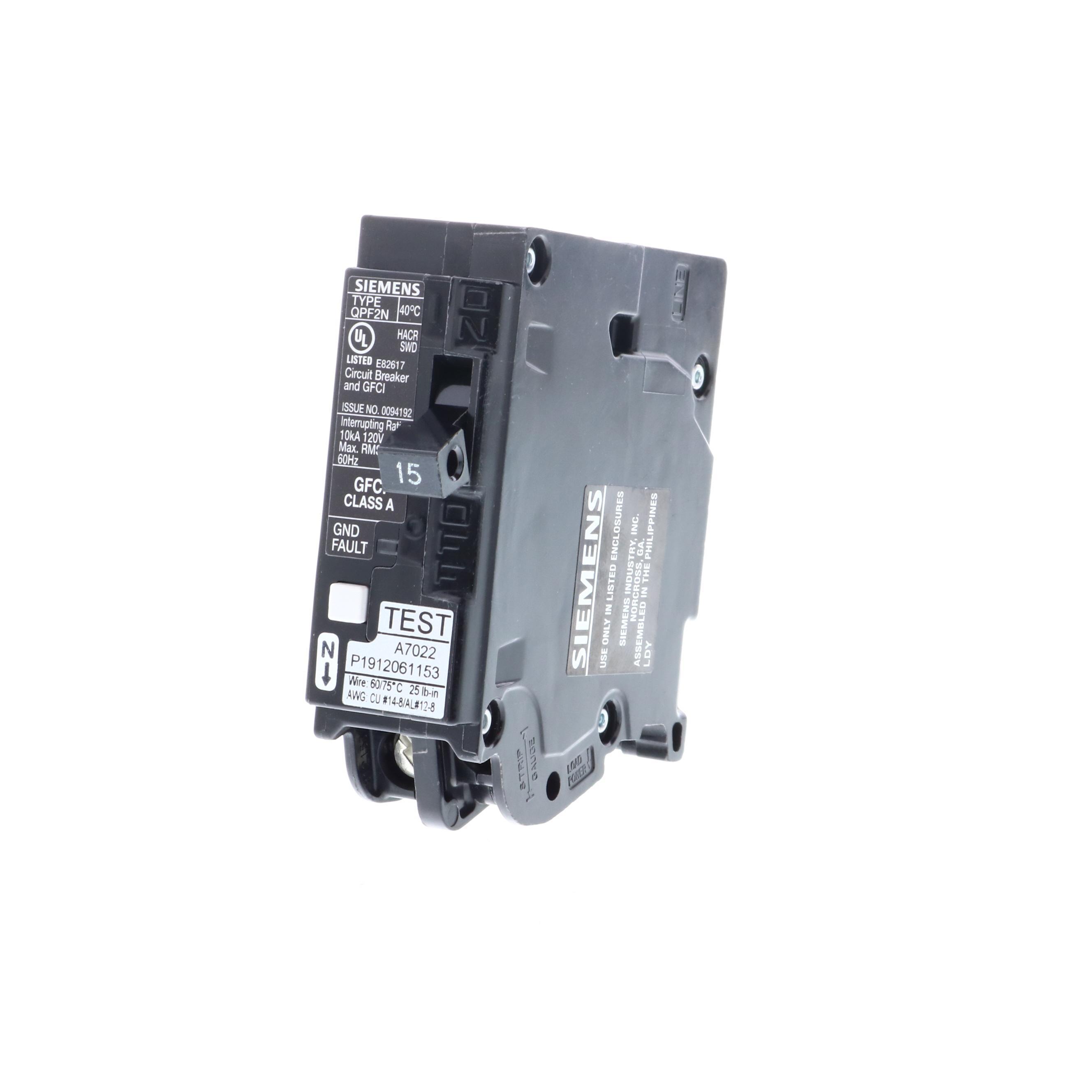 Siemens QF115AN - Molded Case Circuit Breakers