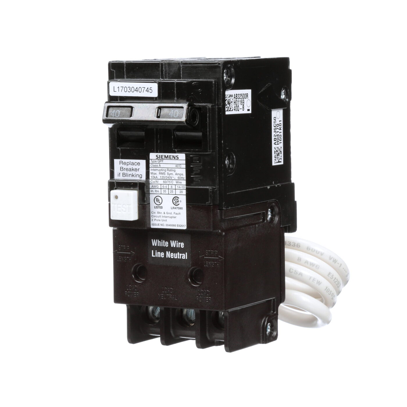 Siemens QF240A - Molded Case Circuit Breakers