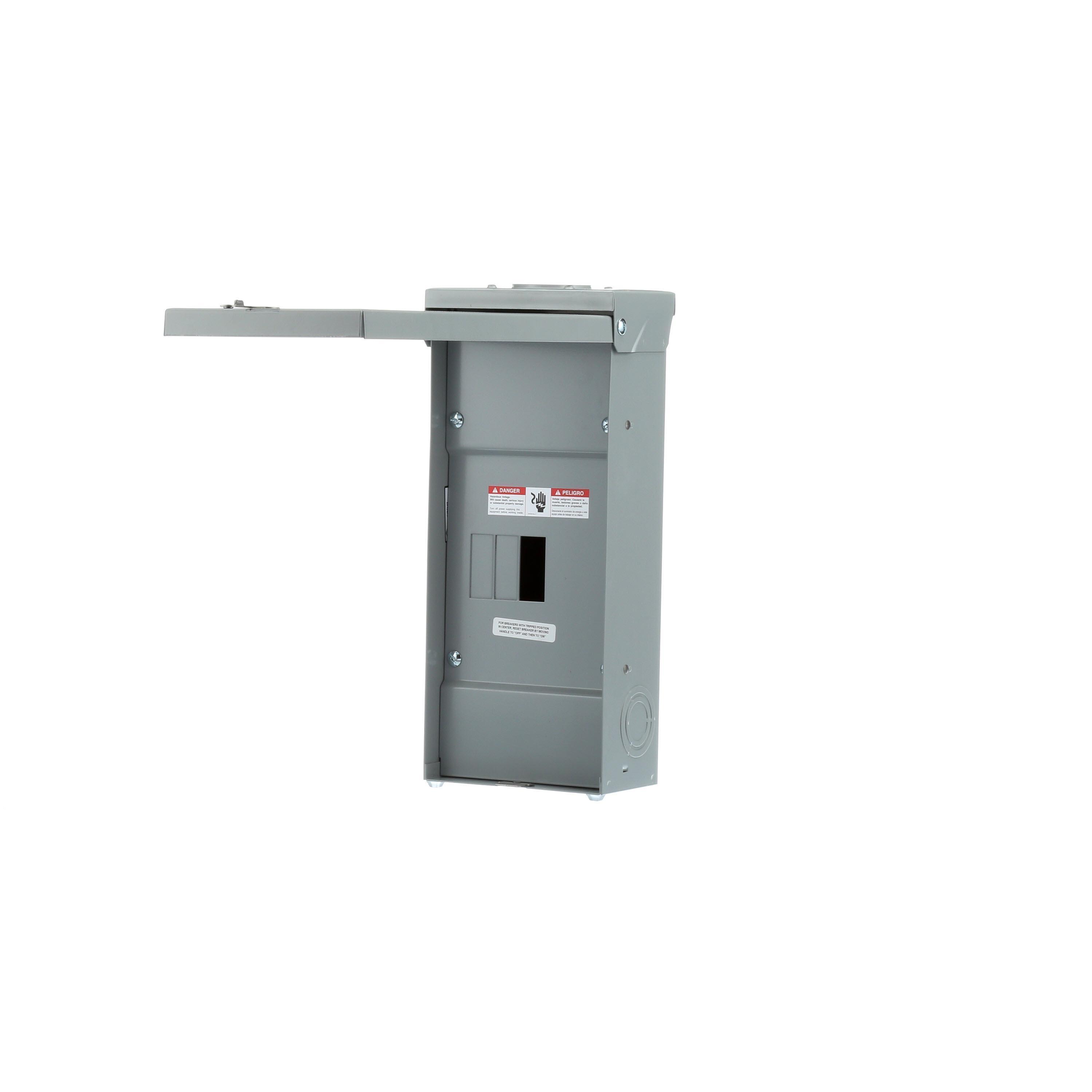 Siemens W0303ML3100 3-Phase 3-Wire Circuit Breaker Enclosure, 7-3/8 in W x 4-5/16 in D x 17-1/8 in H, NEMA 3, Aluminum