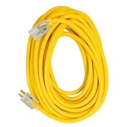 Southwire 1688SW0002 Polar/Solar® 1688SW0002 Type SJEOW Extension Cord, 125 V AC, (3) 12 AWG Copper Conductor, 50 ft L