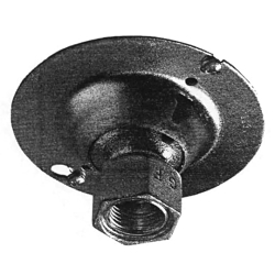 Steel City SHR 1/2 3/4 SHR-1/2-3/4 Swivel Hanger, For Use With 4 in Octagonal Box, Steel