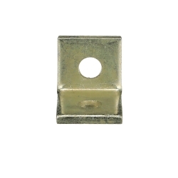 Superstrut AB201 200 90 deg Angle Fitting, (2) Holes, 1-5/8 in L x 1-5/8 in W x 1/4 in THK, Steel