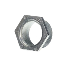 Thomas & Betts 846 CHASE® 846 Bushed Conduit Nipple With Non-Insulated Throat, 1-1/2 in, For Use With Rigid/IMC Conduits, Malleable Iron