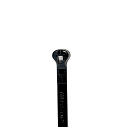 Ty-Rap LS-4.6-520A Heavy Duty Cable Tie, 20-1/2 in L x 0.187 in W x 0.01 in THK, 304 Stainless Steel, Metallic Gray