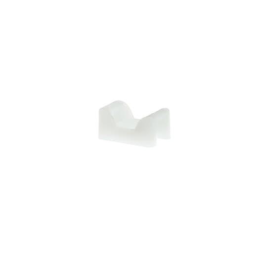 Ty-Rap TC141 Saddle Support Cable Tie Mounting Base, Threaded Mount, 0.19 in W Tie, Nylon/Polyamide 6.6, Natural