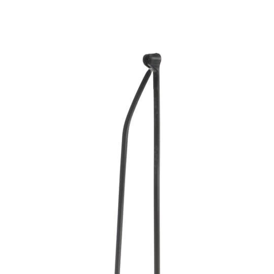 Ty-Rap TY26MX Standard High Performance Cable Tie, 10.9 in L x 0.14 in W x 0.04 in THK, Nylon/Polyamide 6.6, Black