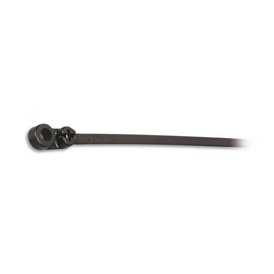 Ty-Rap TY354MX Integrated Mounting Hole Cable Tie, 14.6 in L x 0.18 in W x 0.04 in THK, Nylon/Polyamide 6.6