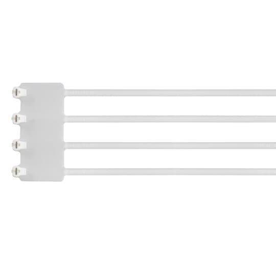 Ty-Rap TY546MF Quadruple Strap Cable Tie With Identification Tag, 7.3 in L x 0.19 in W x 0.05 in THK, Natural, Nylon/Polyamide 6.6