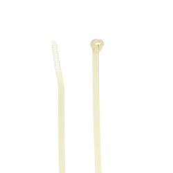 Ty-Rap TYHT25M Extra High Temperature Cable Tie, 7.31 in L x 0.188 in W x 0.048 in THK, Nylon/Polyamide 4.6, Olive