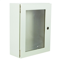 Wiegmann N412202008WC N412-WC ULTIMATE® 1-Door Welded Seam Enclosure, 20 in W 8 in D 20 in H, NEMA 3R/4/12/13 NEMA Rating, Carbon Steel
