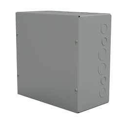 Wiegmann SC121206 SC Series Spot Welded Enclosure, 12 in W 6 in D 12 in H, Screw Cover, NEMA 1 NEMA Rating, Carbon Steel