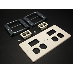 Wiremold V4047-2BBTT - Straight Blade Receptacles